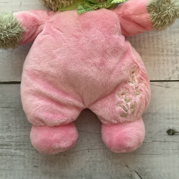 Carter's Child Of Mine Bear Stuffed Plush Animal Pink Thank Heaven For Babies - Picture 3 of 6